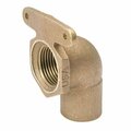 Elkhart Epc 10135464 Pipe Elbow, 1/2 In, Sweat X Fip, 90 Deg Angle, Copper 10156876